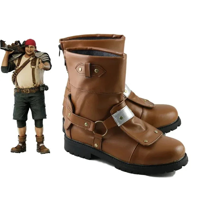 

Game Anime VFF7 VII Wich Halloween Carnival Party Cosplay Shoes Boots Costume Accessorieb;3's,6.e;