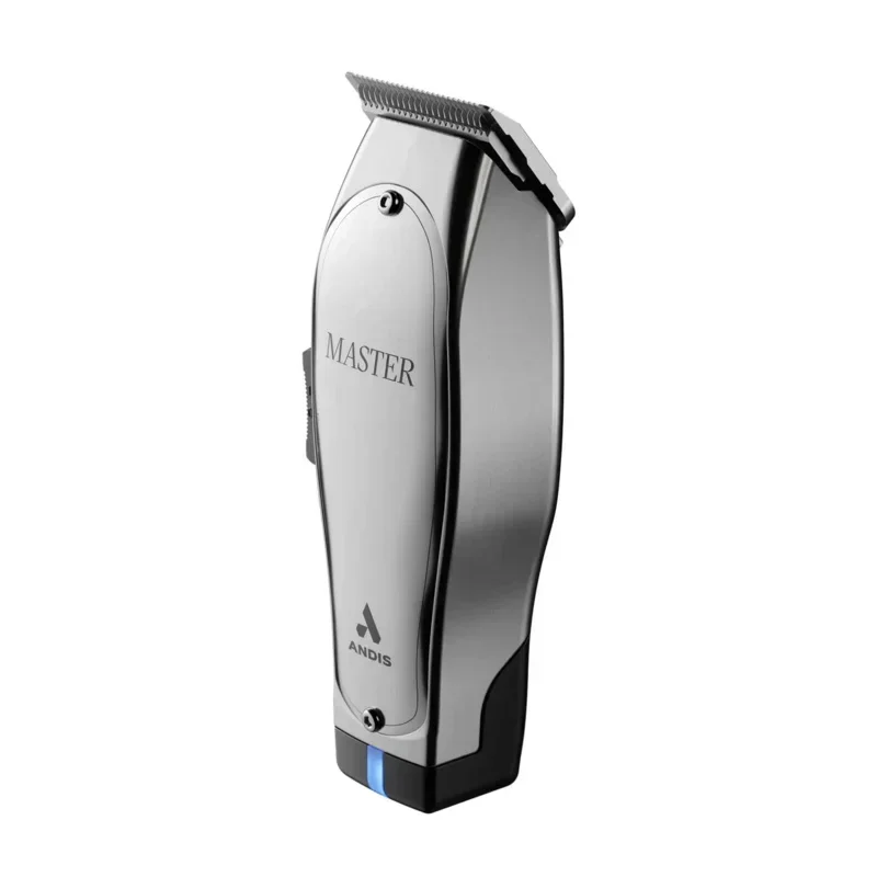 QWAnd 12660 Professional Master Corded/Cordless Hair Trimmer,Adjustable Carbon Steel Blade Hair Clipper for Close Cutting,Silver