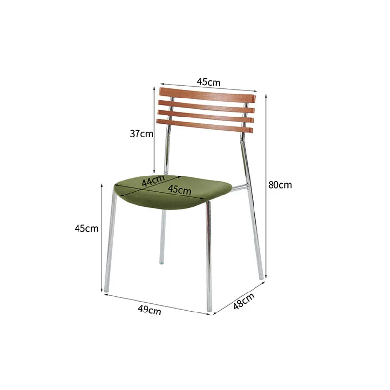 

Набор для дома: стол и стул в стиле лайт-люкс, простой, в стиле индустриал, из кованого железа, винтажный обеденный стул