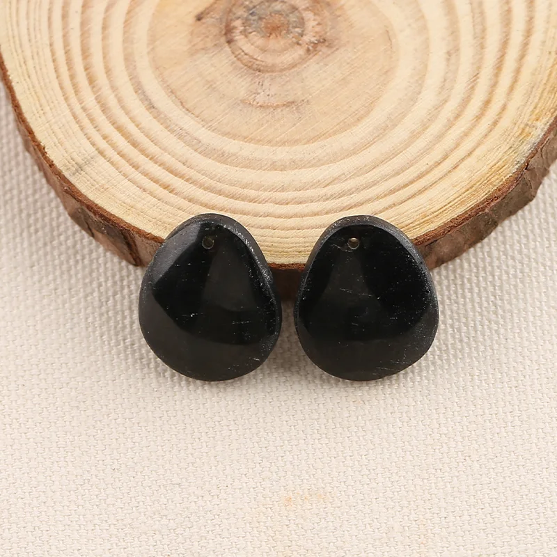 

Серьги AAA+ B&F с обсидианом для изготовления ювелирных изделий, бусины из натуральных камней ручной работы, камни для изготовления ювелирных изделий