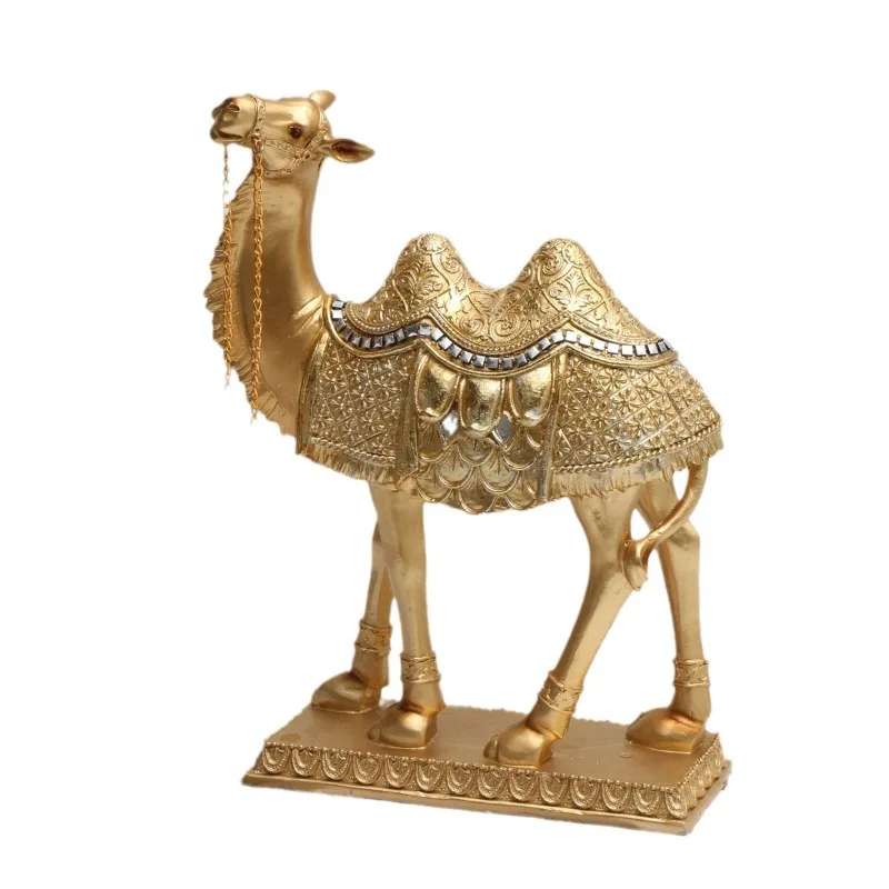 

Modern minimalist and exquisite camel animal style resin handicrafts, creative home ornaments to give to friends