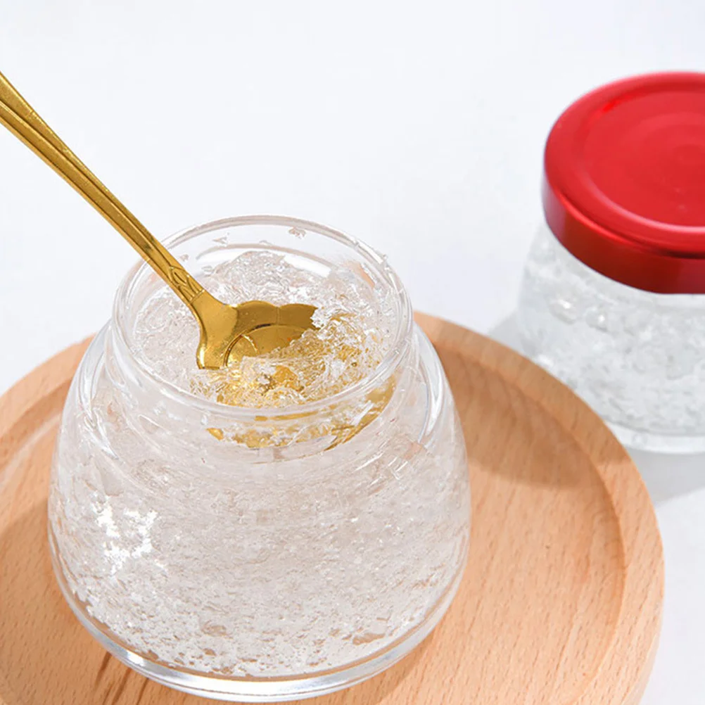 

5Pcs Transparent Glass Sealed Jar Small Mini Storage Containers for Honey Jam Kitchen Supplies Glass Jar Kitchen Supplies