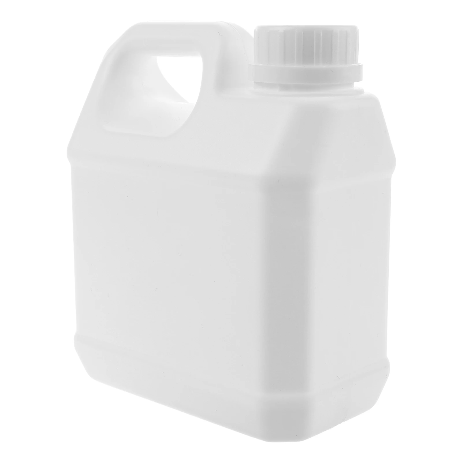 

1L Food Packaging Barrel Drink Bottle Portable Handle Beverage Container Reusable Plastic Jug Storage Juices Syrups Honey Liquid
