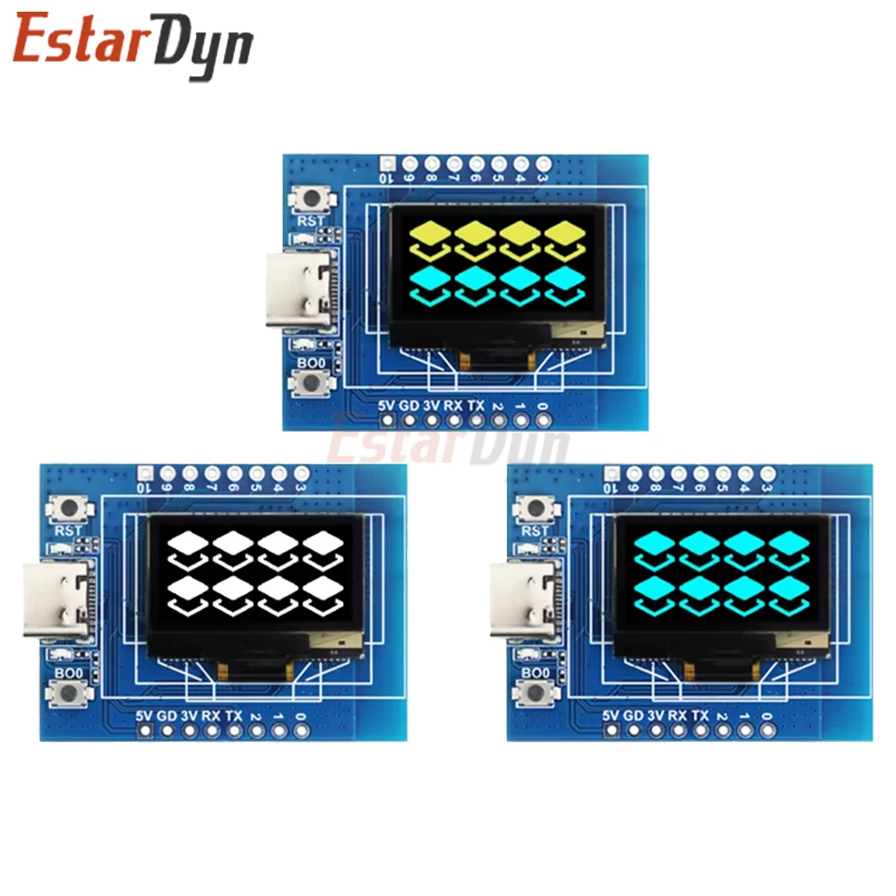 

Плата Estardyn ESP32-C3 IoT с OLED-дисплеем 0.96 дюйма, керамической антенной, модулем WiFi и Bluetooth для Arduino, MicroPython, умного дома