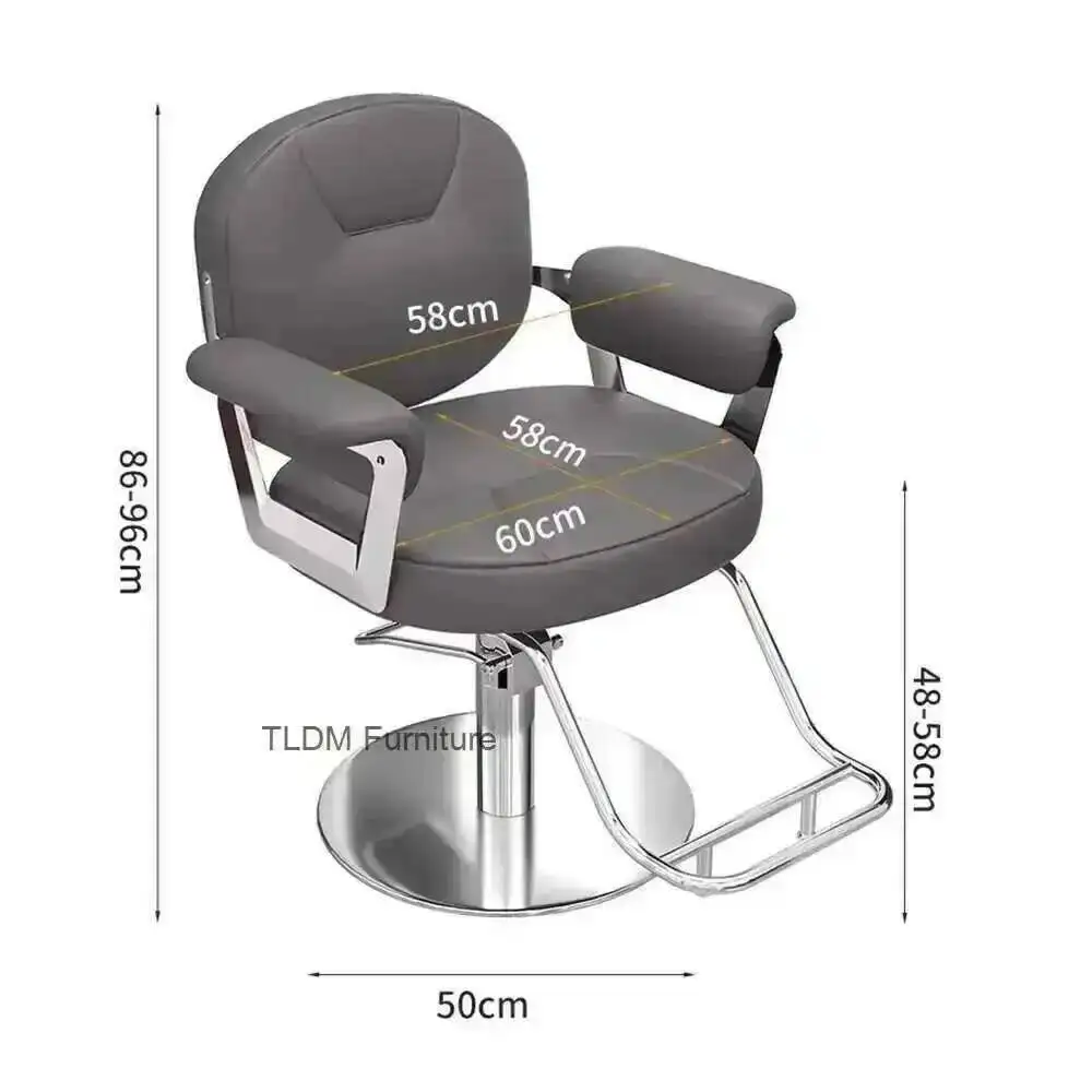 Comfortable Unique Barber Chair Modern Luxury Personalized Simple Hairdresser Chair Trendy Salon Kapperstoel Hair Furniture