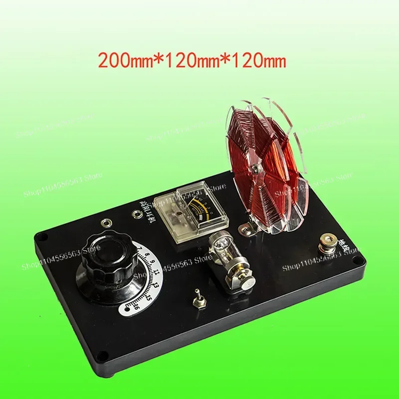 

Active Mineral Basket Flower Coil Radio with Impedance Transformation