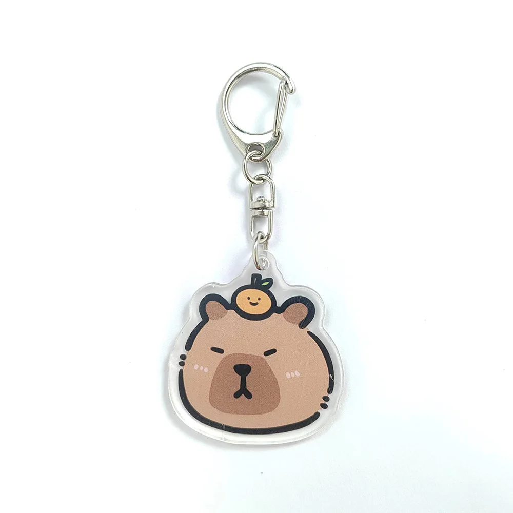 قلم رصاص أكريليك شعبي من Miniso حقيبة أقلام رصاص لطيفة على شكل رسوم كرتونية يابانية قلم رصاص صغير سلسلة مفاتيح للطلاب ديكور معلق