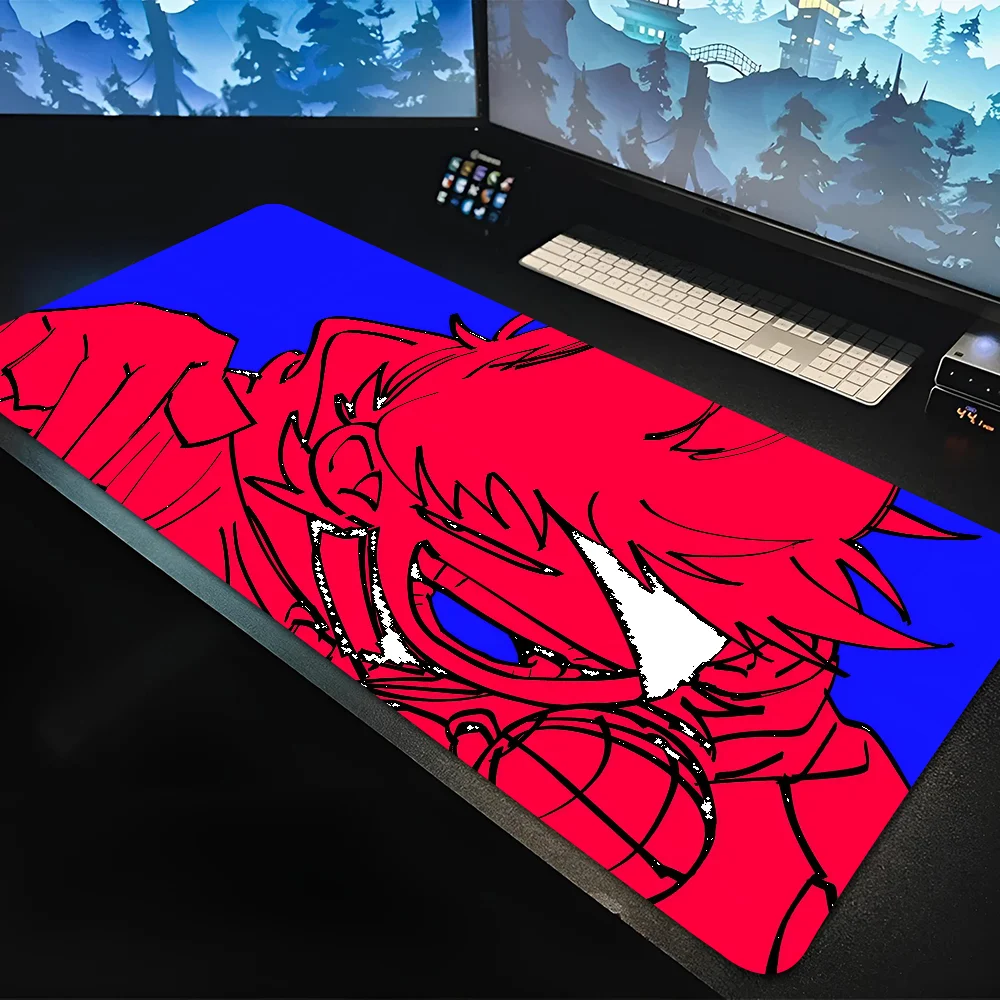 1pc hot anime cool cute Eddsworld Non-slip Mouse Pad Suitable For Office Computers Laptops E-sports Game Desk Mats XXL Keyboard