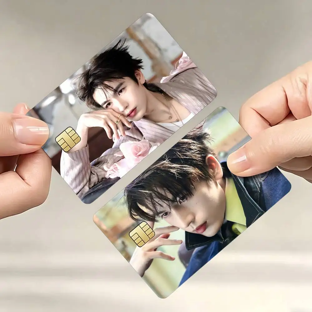 Z-Zhang L-Linghe Xie Zheng  He Suye Decorative Waterproof Film Skin Cover Credit Card Stickers Debit Front Bank Bus Pass