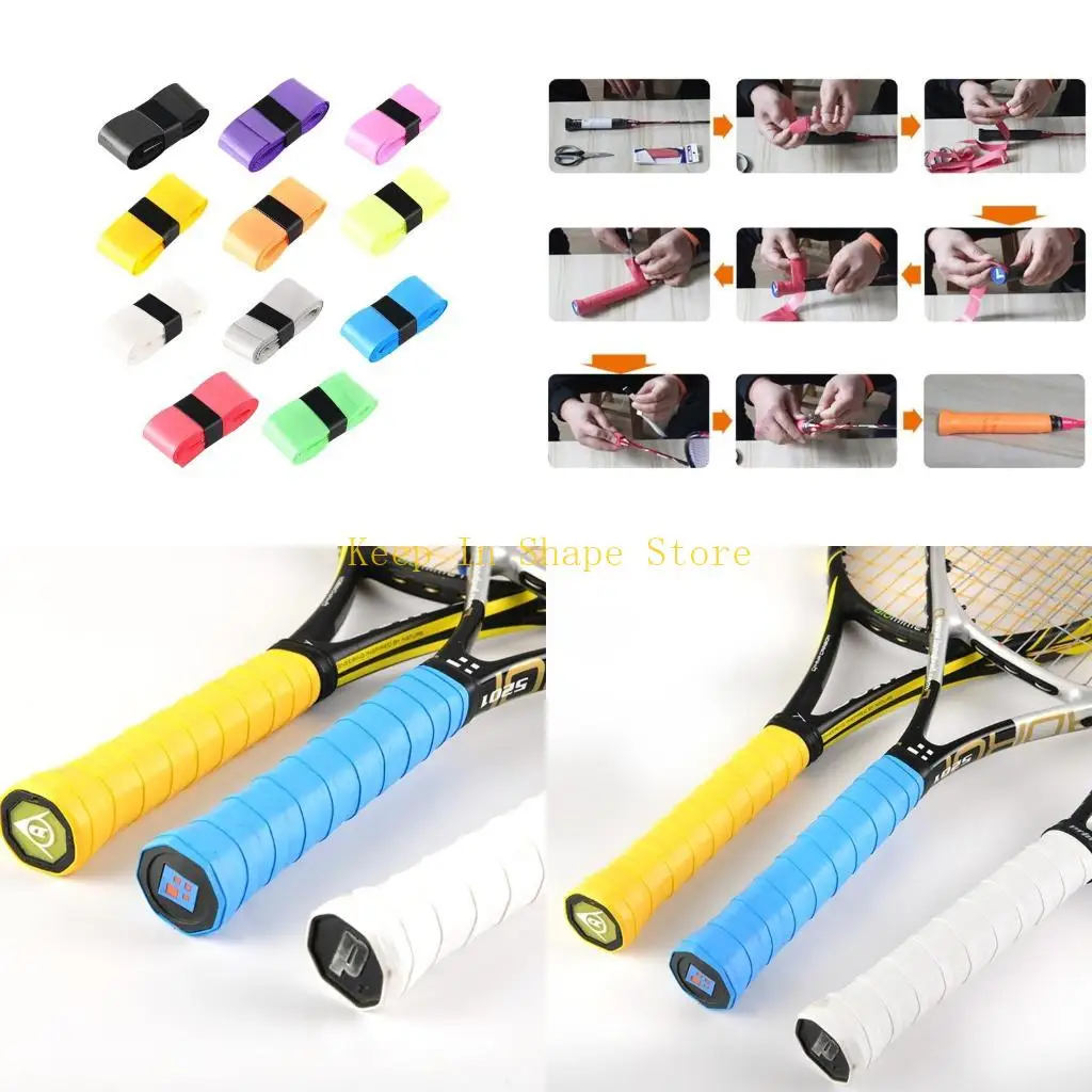 

U1JC 60 PCS Теннисная ракетка перегружена анти-пленки на пленку с рыбацкой стержней с потом.