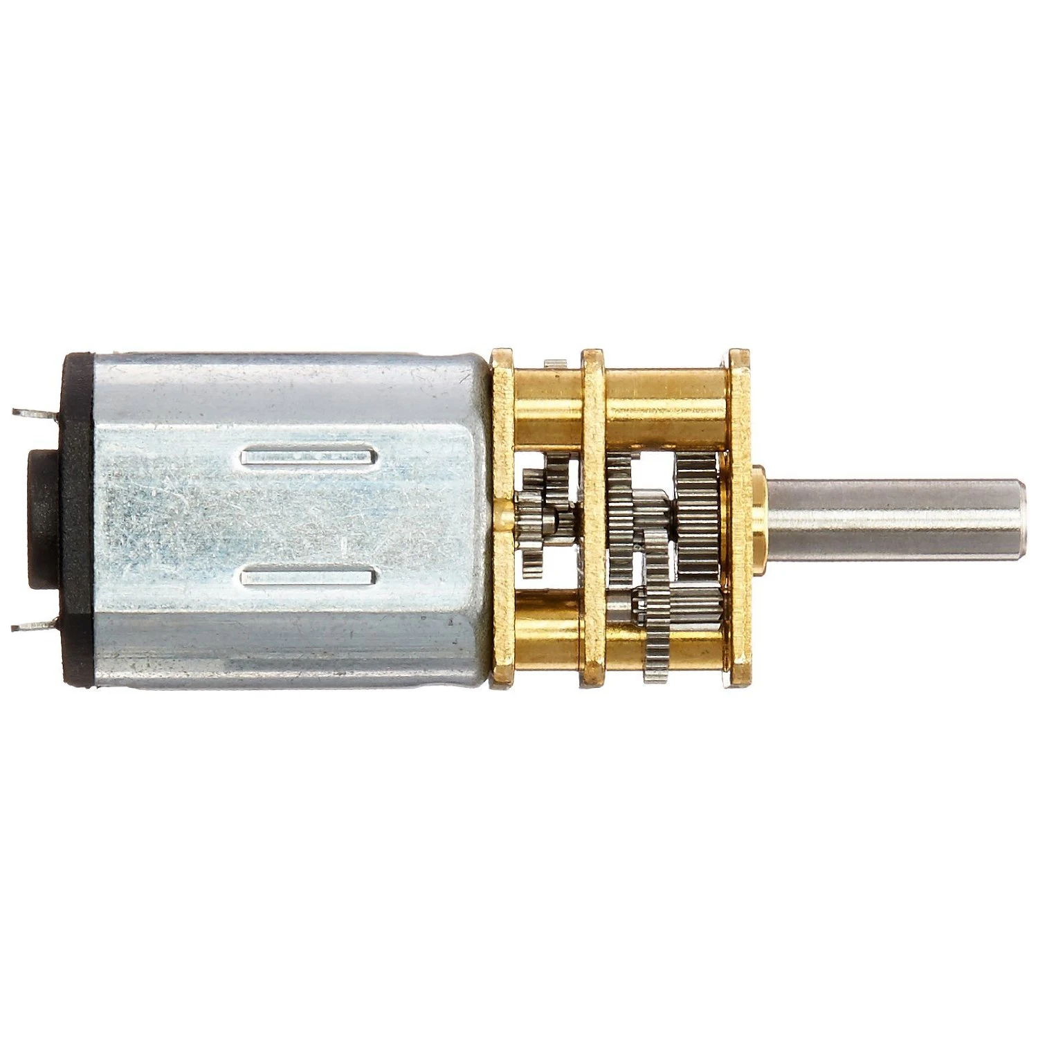 ABQR JA12-N20 Model DC 12V 100RPM Torque mini Motor Silver+Gold