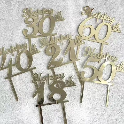 украшение на торт на 40-летие отзывы - №8