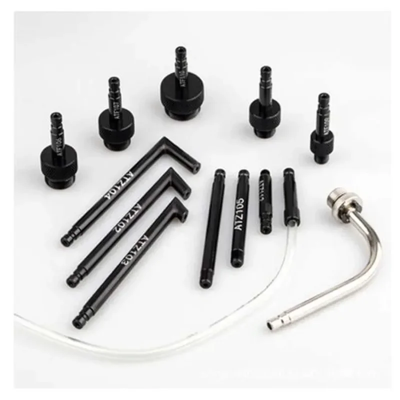 13pcs Atf Transmission Filling  Adapter Set Change Machine Fuel Dispenser Pumping Oil Changer Gearbox Oil Filler Tool Joint