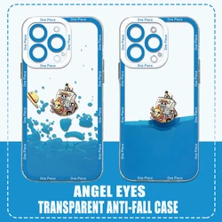 Sailing Ship Pieces Ones Clear Case For Samsung A73 A72 A71 A55 A52 A51 A50 A35 A33 A32 A31 A30 A24 A23 A22 A13 A12 A05 5G Cover