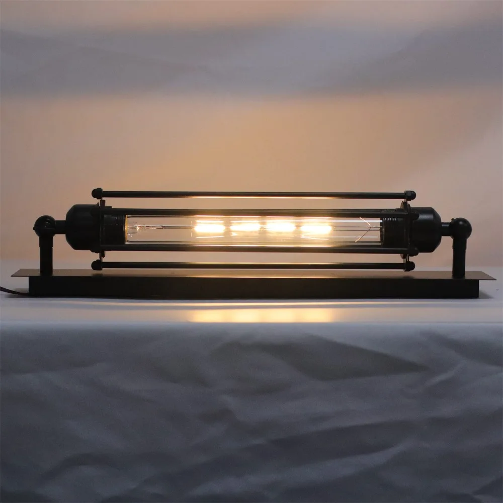 JOYINLED Retro Industrielle Eisen-Wandleuchte für Flur, Treppenhaus, Restaurant, Schlafzimmer, Nachttisch, Heimdekoration, Innen-LED-Beleuchtung – Detail 8