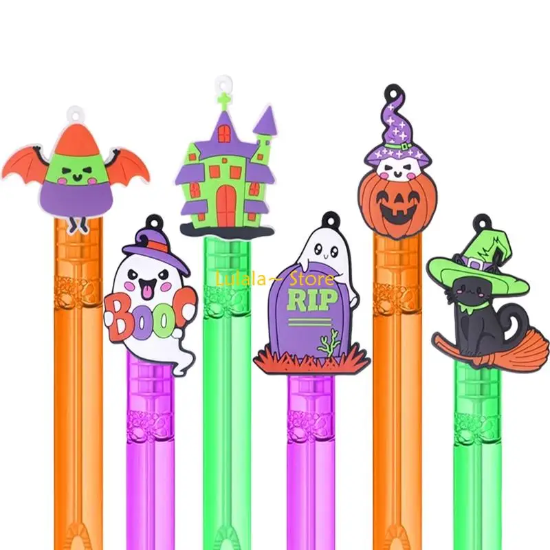 Y4QA Halloween Kids Bubble Blower Giocattolo a forma pipistrello per il divertimento Halloween e il per il