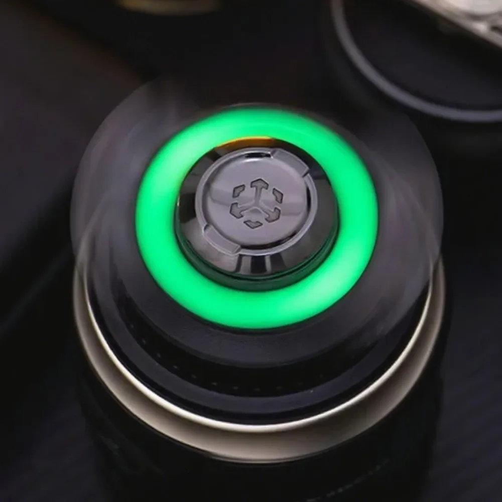 JUZHEDC LINGYIN Tuning Fork Fidget Spinner Two Leaf Spinner Metal Anxiety Toys Fidget Toys For Adults Gadgets