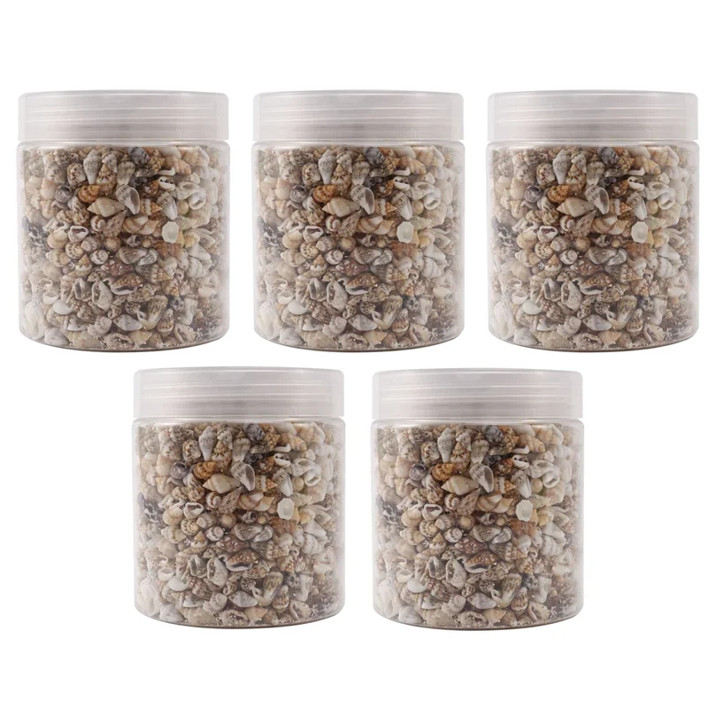 

CYL-About 6500-7500 Tiny Sea Shell Ocean Beach Spiral Seashells Craft Charms 7-12Mm For Candle Making,Home Decoration