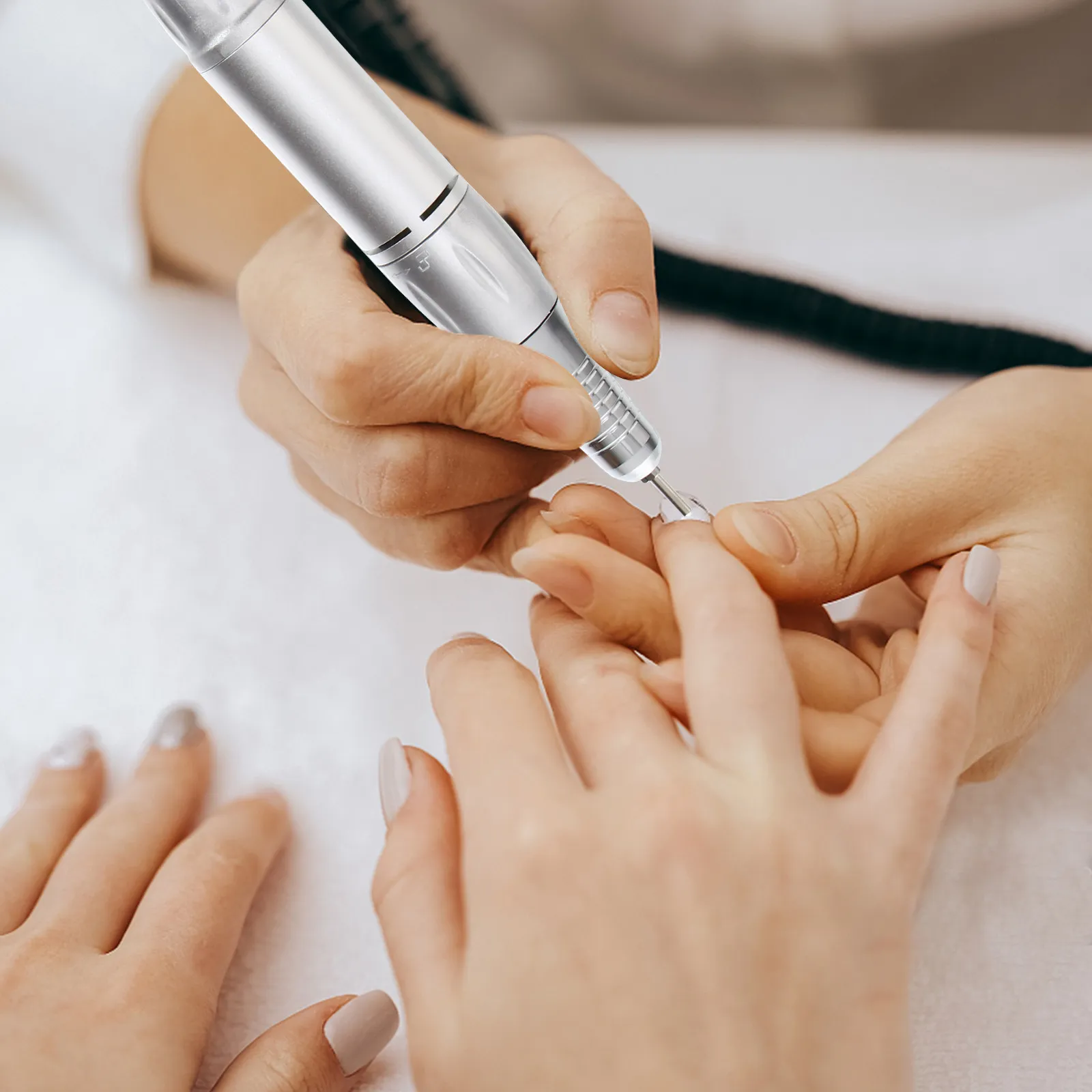 

Nail Handpiece for 202 Nail Drill Machine Low Noise Low Vibration Lightweight Solid Build Pen Style Manicure Pedicure