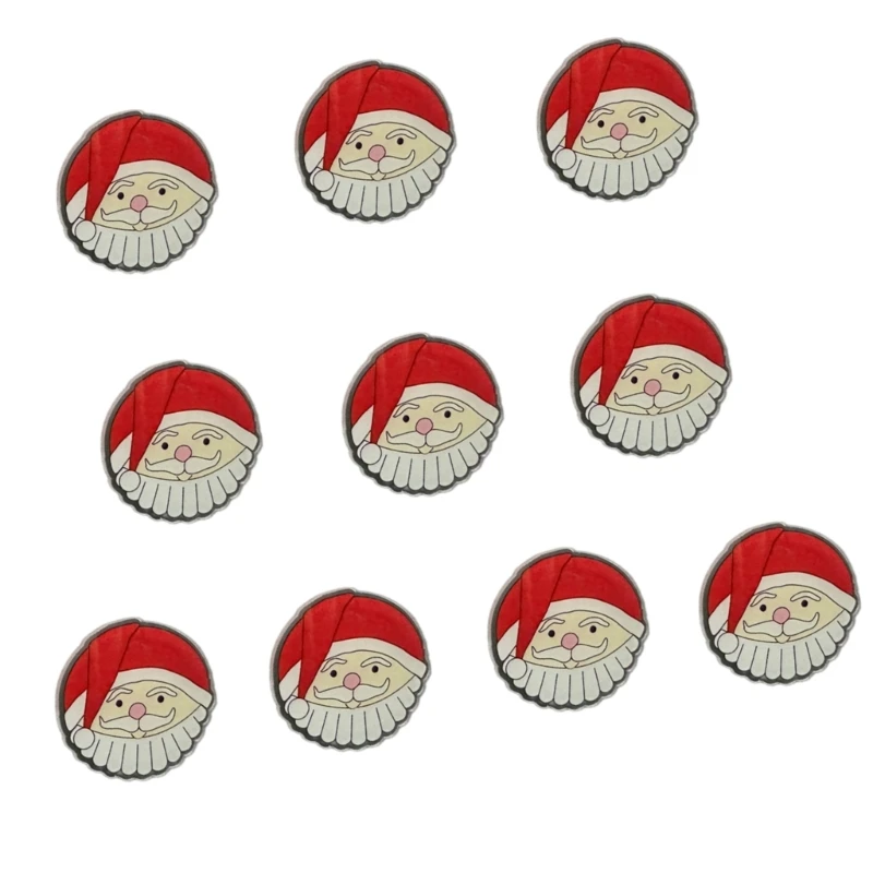 10Pcs Decorative Acrylic Cabinet Knob Covers with Christmas & Halloween Themes Knob Protector Adds Cheer To Any Room