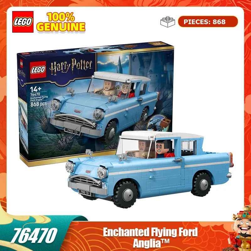 

Конструктор LEGO Гарри Поттер 76470: Волшебный гоночный автомобиль Форд, развивающая игрушка для детей, подарок на день рождения