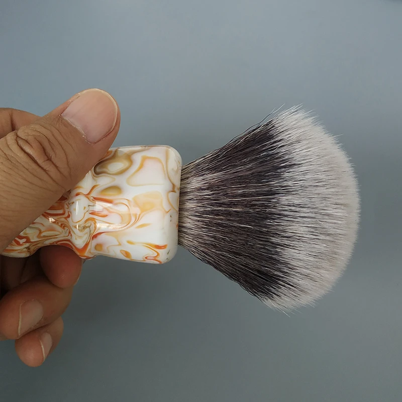 Dscosmetic 24mm Coffee G7 synthetic hair shaving brush for man shaving brush