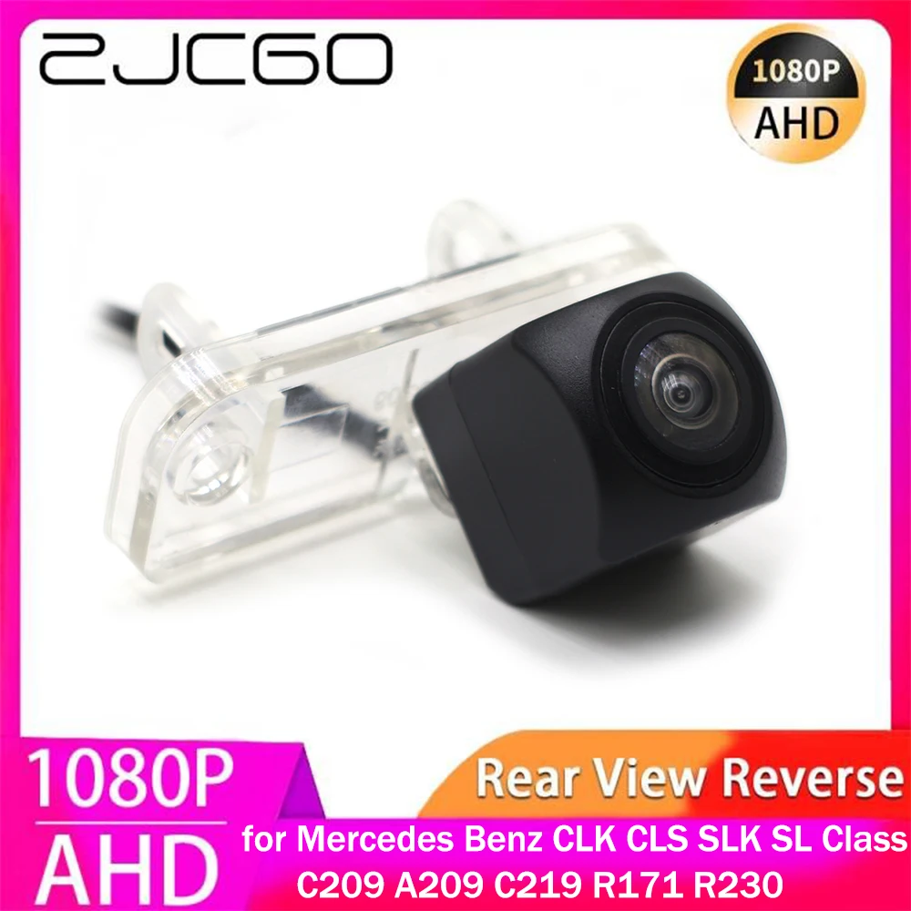 

ZJCGO AHD 1080P Parking Reverse Back up Car Rear View Camera for Mercedes Benz CLK CLS SLK SL Class C209 A209 C219 R171 R230