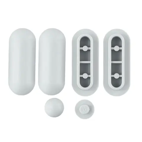 상단 커버 쿠션 시트 쿠션 세트 부품 교체 충격 방지 변기 6pcs 버퍼 가족을위한 범퍼