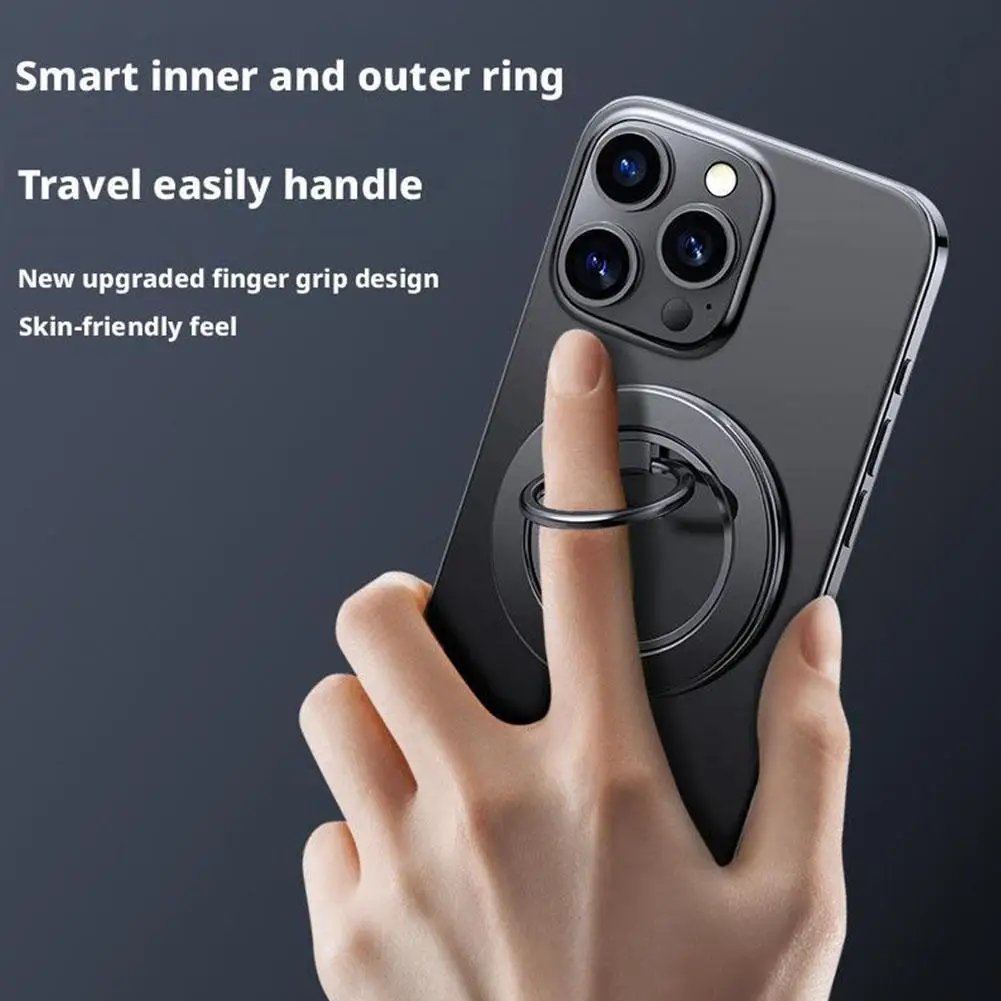 

For Magnetic 2 Sections Mechanical Rotating Bearings Ultra Suction Light Thin Strong Wall 360 And 1Pcs Rotating Ultra W4G8