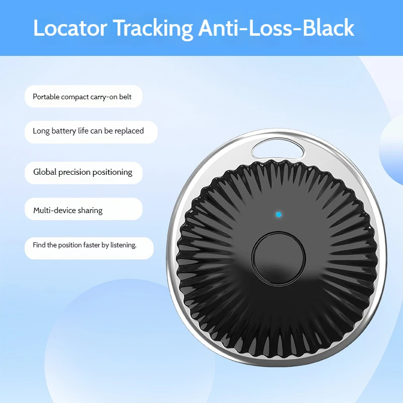 Mini smart tracker works with apple Find My Anti-Lost Device airtag replacement Global positioner pets kids key wallet tracking