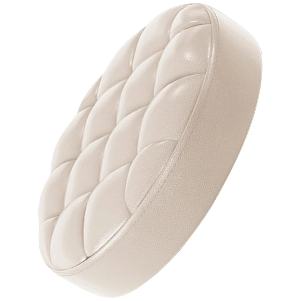 

Pu Round Stool Seat Replacement Pad For Bar Chair Dining Room Waterproof Cover For Kitchen Wedding Banquet