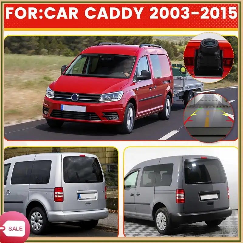 

Car Highmounted Brake Light Rear View Reverse Camera For VW Caddy 2003-2015 Waterproof Backup Camera