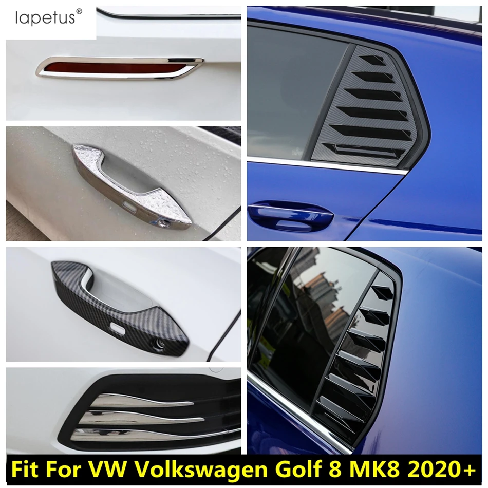 

Front Rear Fog Light Eyebrow / Door Handle / Window Shutter Louver Cover Trim Accessories For VW Volkswagen Golf 8 MK8 2020-2023