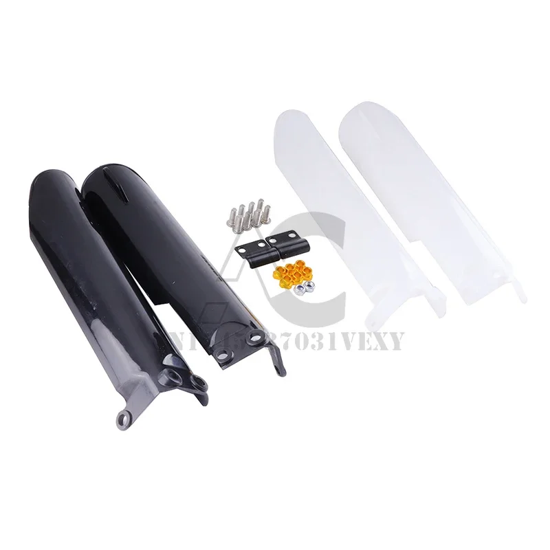 Cubierta de guardabarros para horquilla delantera de motocicleta, Protector de horquilla delantera para 110cc, 125cc, 140cc, 150cc, 160cc Dirt Pit Bike