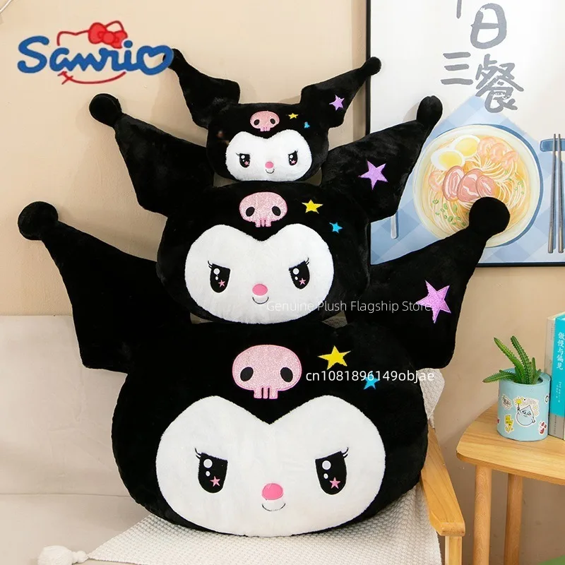 55x50cm Big Size Sanrio Kuromianime Plush Stuffed Doll Kawaii Room Decoration Plushies Pillow Peluche Ornaments Children's Gifts