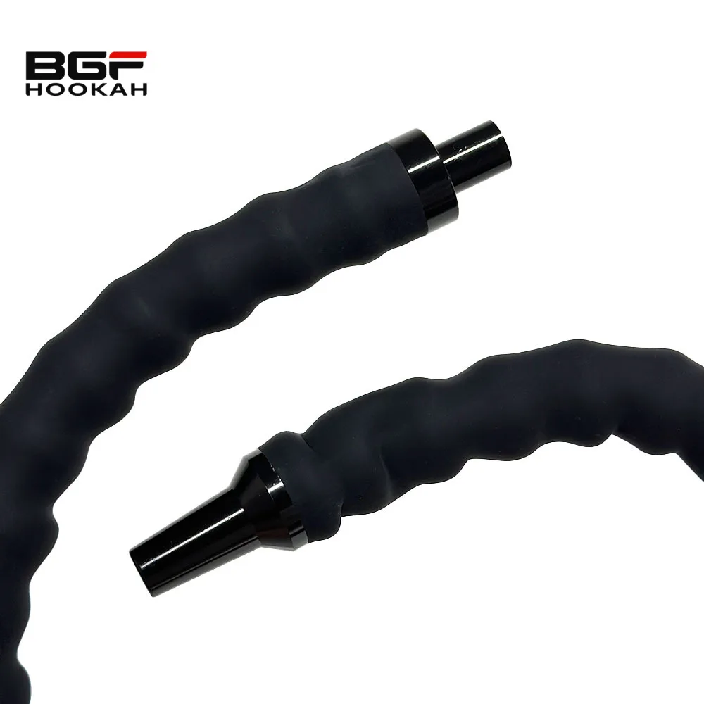 70cm Flexible Hands Free Curved Hookah Hose Shisha Handle Smoke Pipe Chicha Sheesha Narguile Shisha Hose Accessories