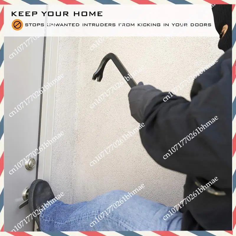 -A21Z Fechadura de reforço de porta Parada de construção à prova de crianças Parada de 3 polegadas à prova de crianças preta