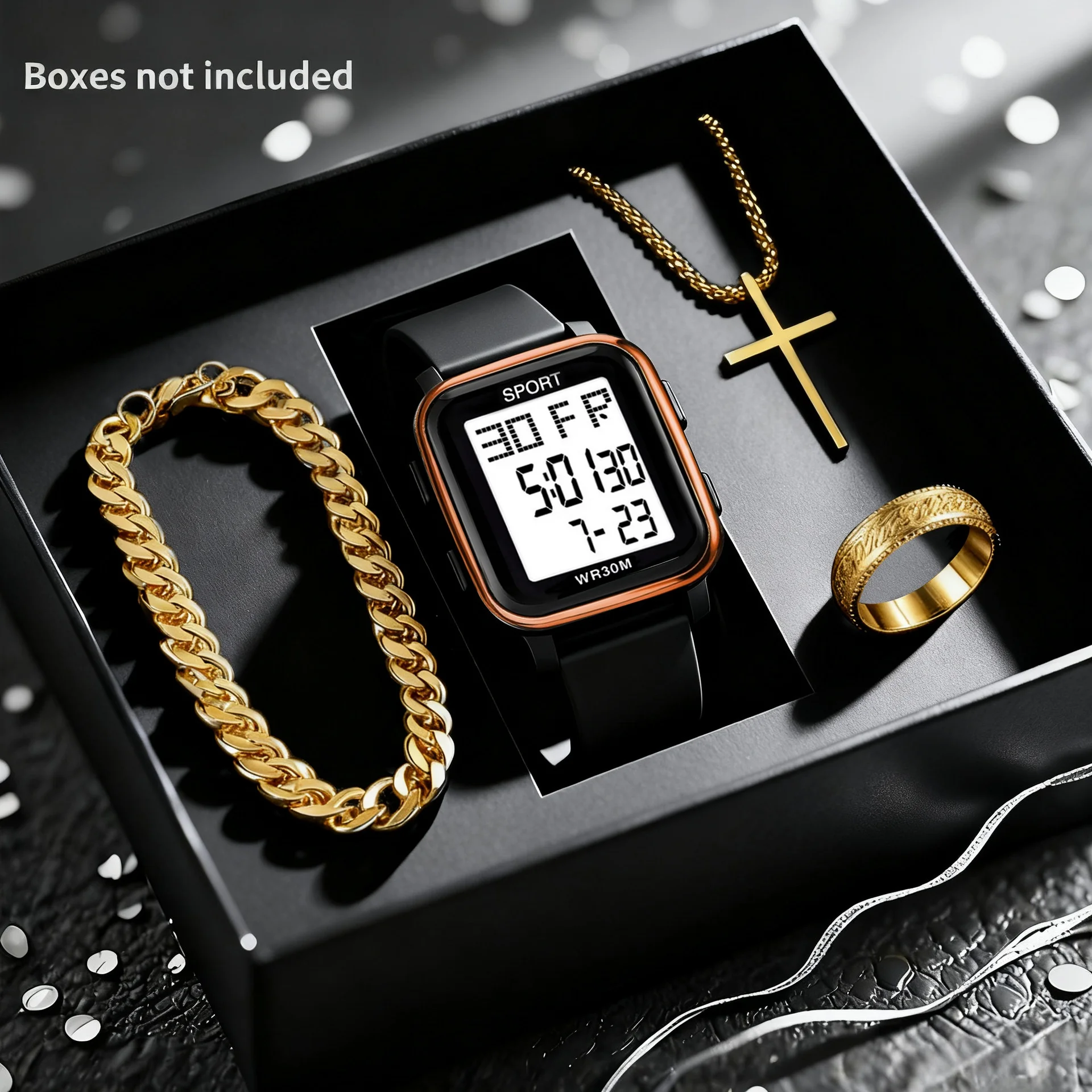 جديد عصري طالب الرياضة في الهواء الطلق الموقت الإلكترونية متعددة الوظائف ووتش مزيج نمط شعبية طالب التبعي #1