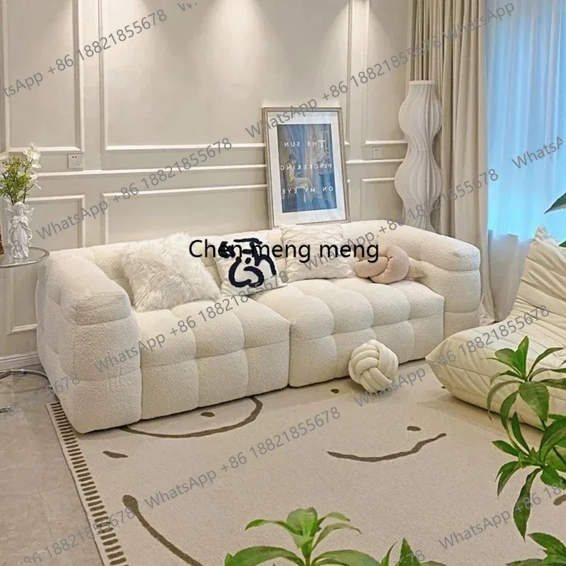 

Lounge White Living Room Sofas Cute Comfortable Large Size Relaxing Balcony Living Room Sofas Cheap Divano Library Furniture