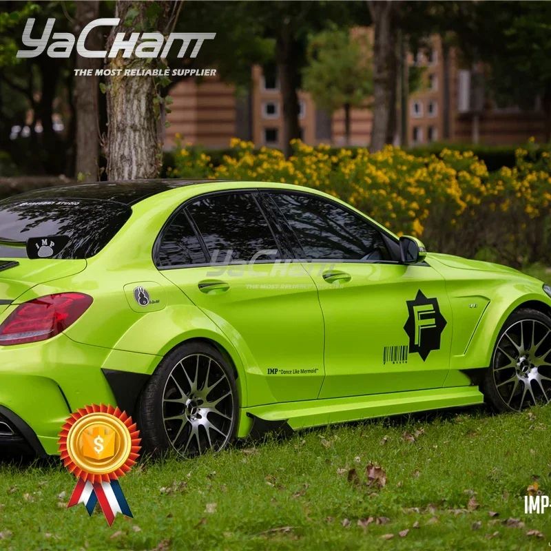 

CF Carbon Fiber Side Skirt w/ Canard Fit For 2015-2021 Mercedes Benz W205 C63 Sedan iMP Performance