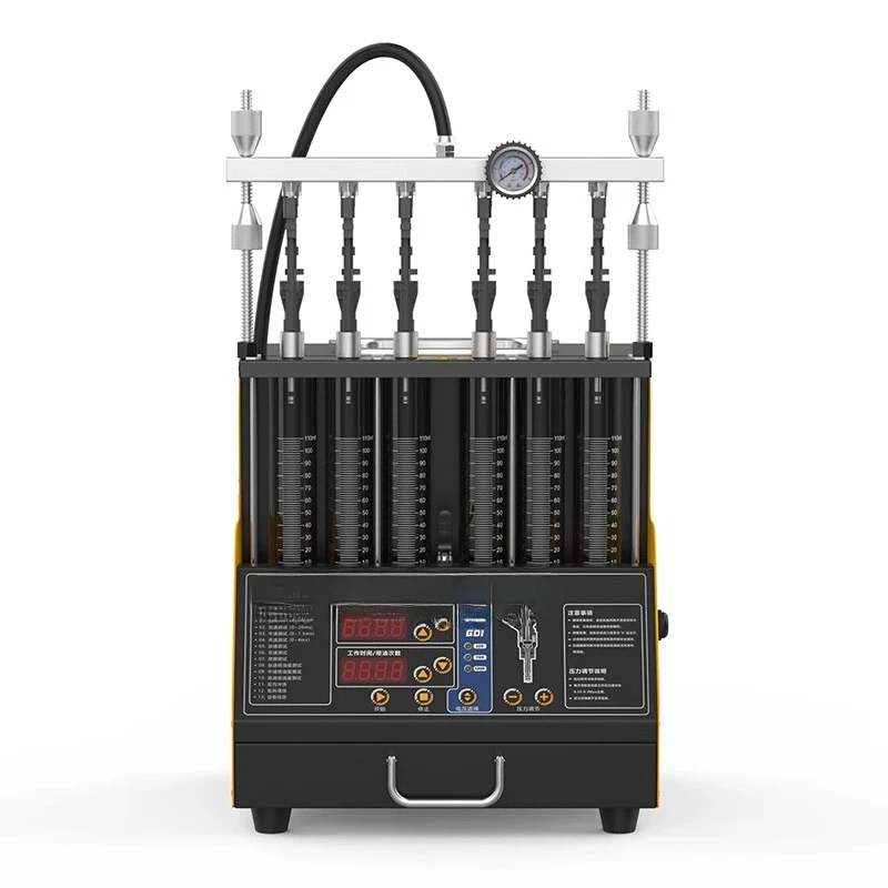

Car fuel injector cleaning machine ultrasonic removal of carbon deposits