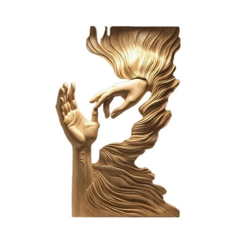 Carving wall decoration corridor wall decoration creative artistic sense three-dimensional soft decoration ornament