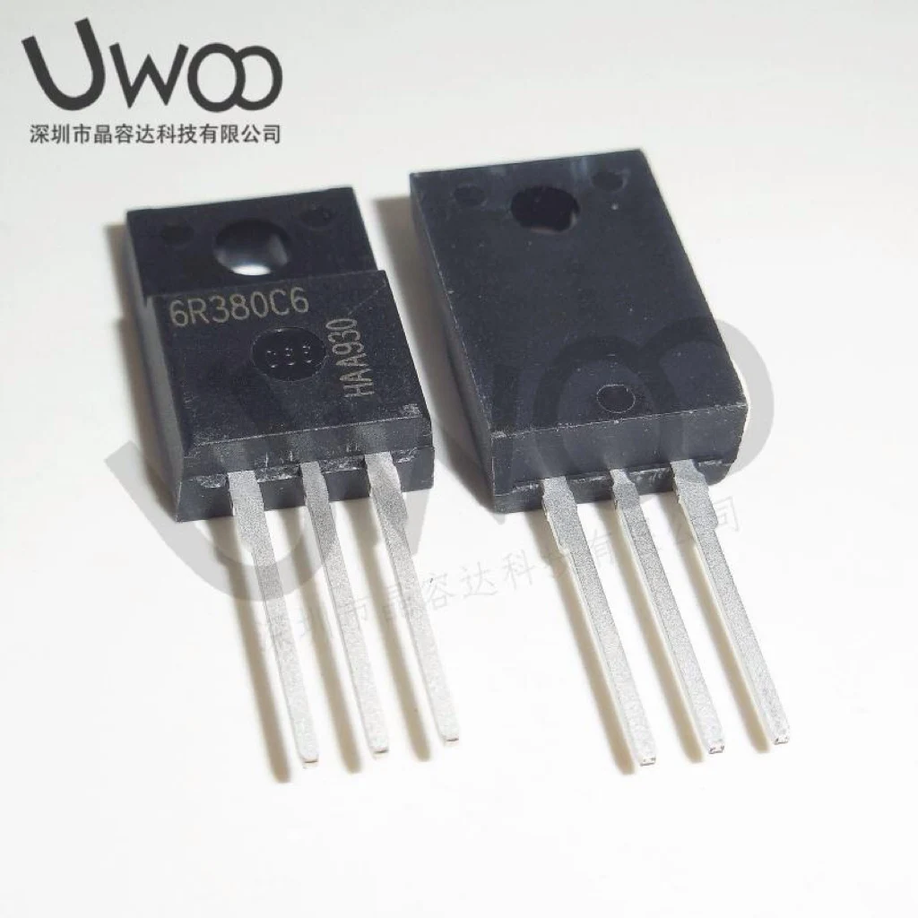 10PCS  6R380C6 IPA60R380C6 TO-220F 650V 30A