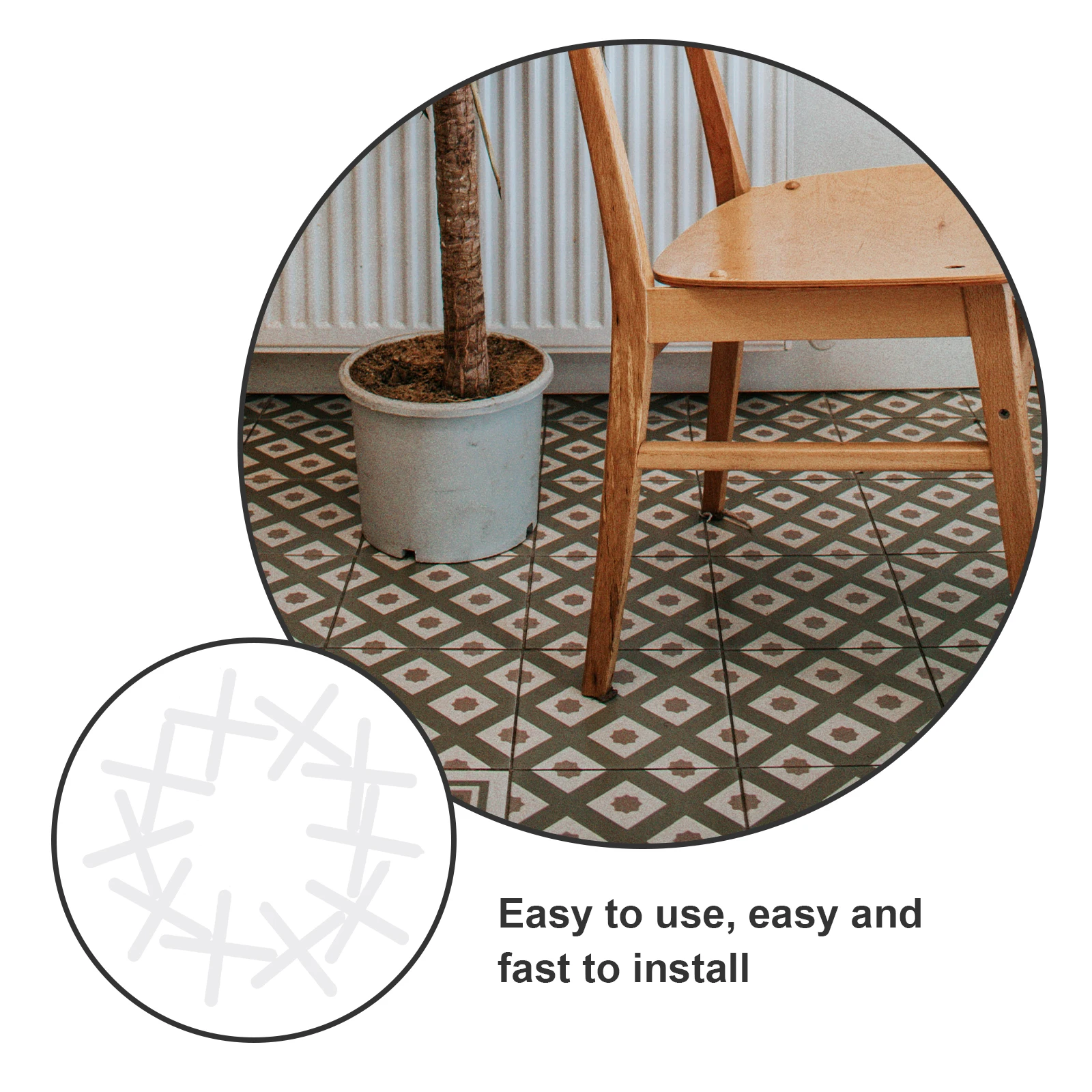 1000 Pcs Tile Spacers 2mm Plastic Cross Clips for Ceramic Tiles Leveling System Deck Spacers Laying Tools Construction Parts