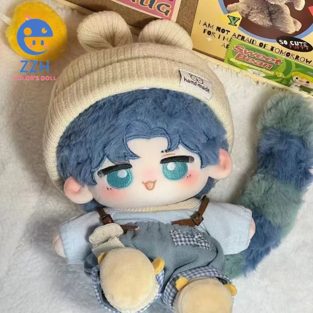 

Stuffed 20cm Game Identity V Cheshire Cat - Naib Subedar Cosplay Plush Cotton Doll for Kids With Skeleton Dress-up Birthday Gift