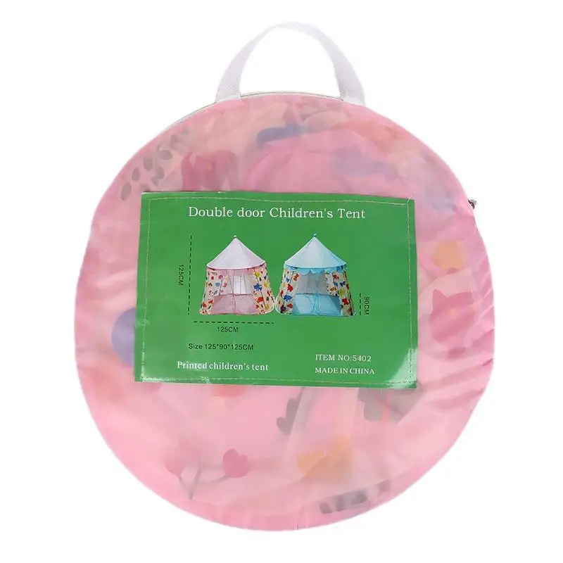 Praktisches tragbares Kinderzelt im Freien, Indoor-Spielhaus, Jungen- und Mädchenzimmer, Spielzeug, Spielhaus, einfache Einrichtung, Kinderzelte