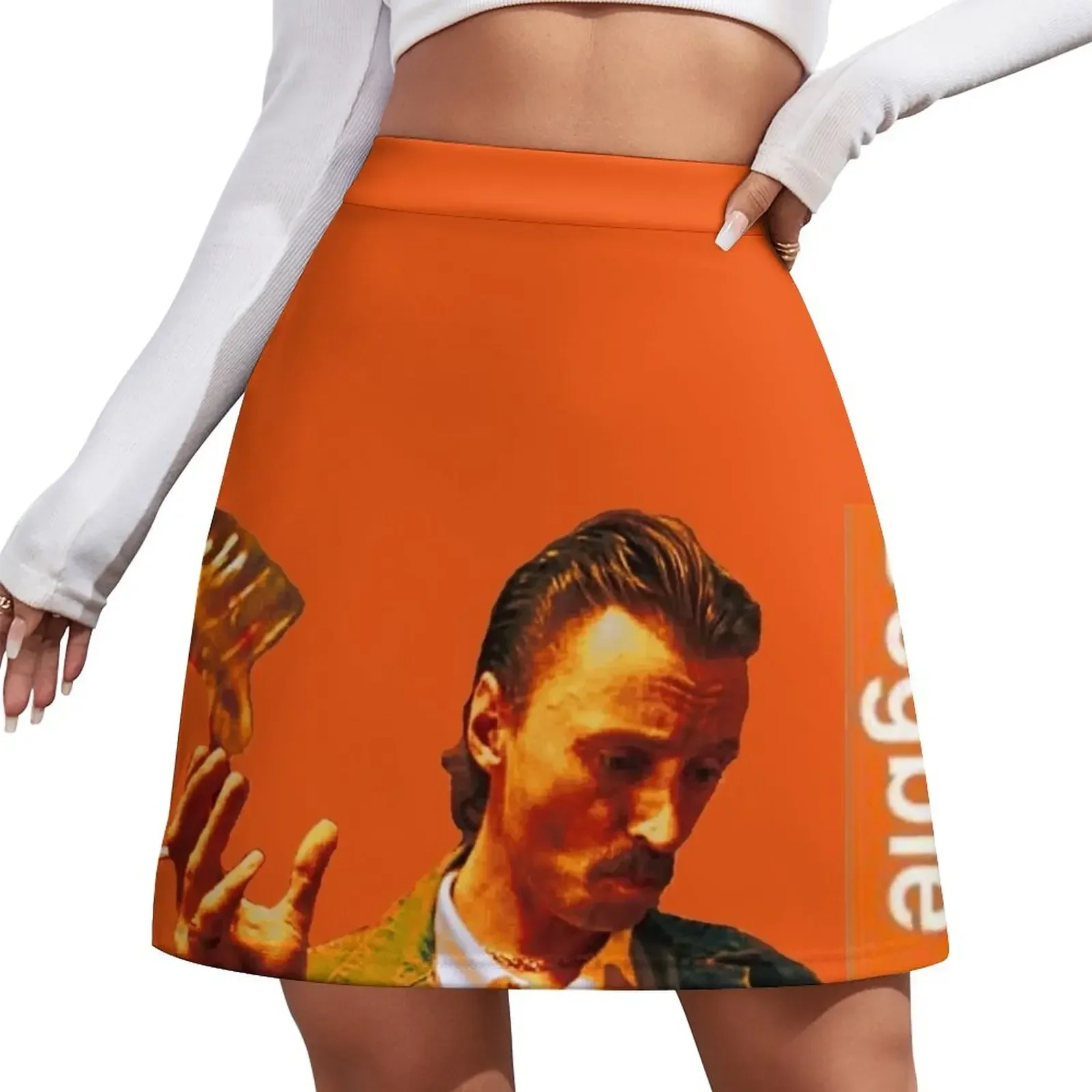 Begbie throws Glass of Beer - Scene from Trainspotting T-Shirt Mini Skirt sexy skirt Skirt shorts