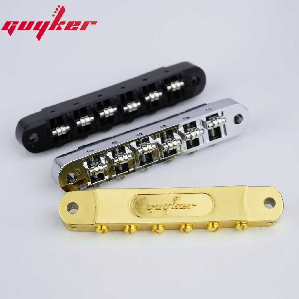 GUYKER Tune-O-Matic Roller Saddle Guitar Bridge Post Hole 4.2mm