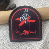 Drone Driver Morale Tactical Patch Printed Hook and Loop Patches Military Backpack Sticker