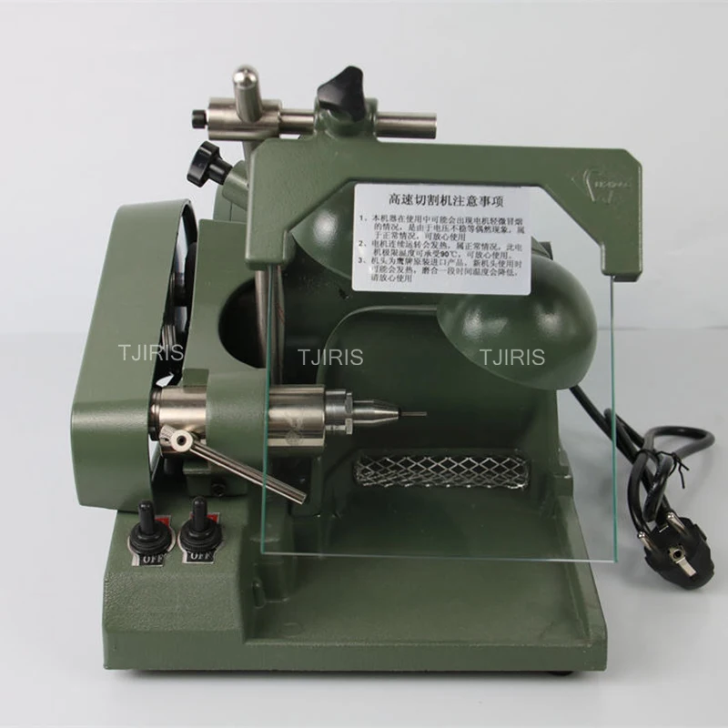 TJIRIS Dental High Speed Cutting Lathe Dental Lab High Speed Alloy Grinder